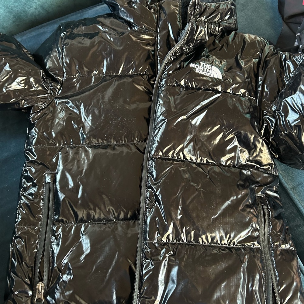 The North Face Black Fleece Jacket Kids